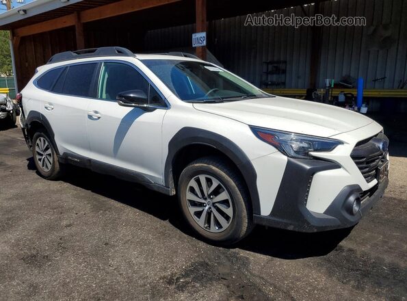 4S4BTAFCXR3187763 2024 SUBARU OUTBACK White წინა მარჯვენა