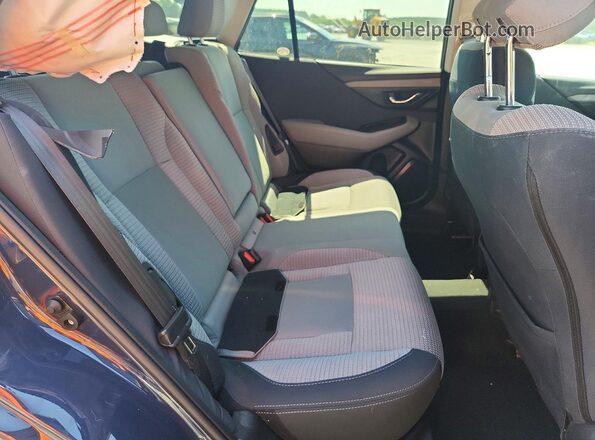 4S4BTAFCXR3240039 2024 SUBARU OUTBACK Blue Rear seats view