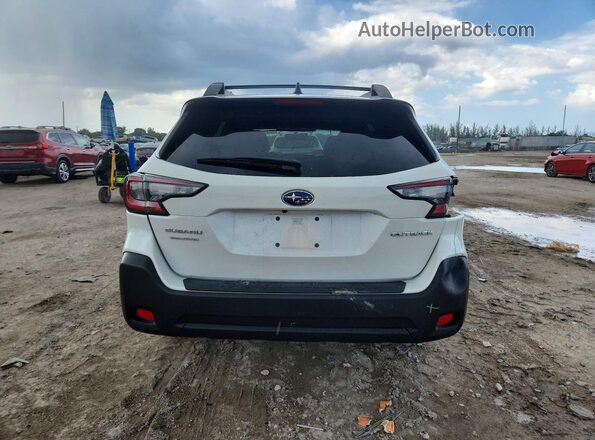 4S4BTAFCXS3315036 2025 SUBARU OUTBACK White Widok z tyłu