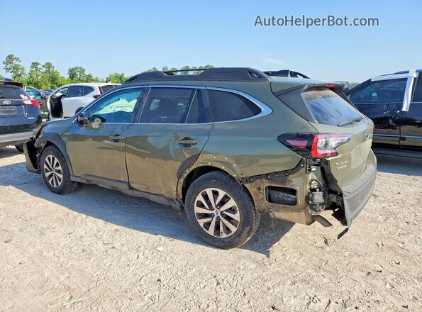 4S4BTAFCXS3336548 2025 SUBARU OUTBACK Зеленый Задняя левая четверть