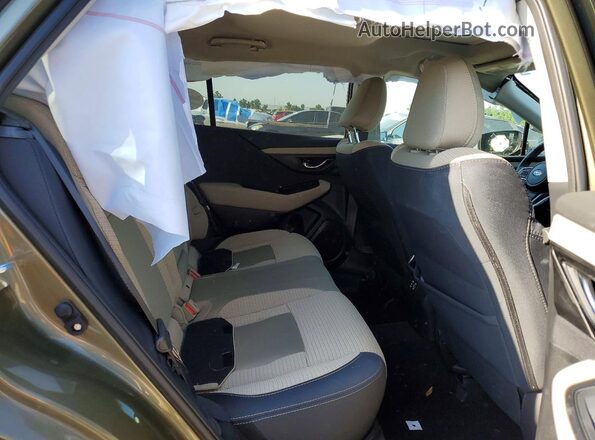4S4BTAFCXS3336548 2025 SUBARU OUTBACK Зеленый Вид задней части салона