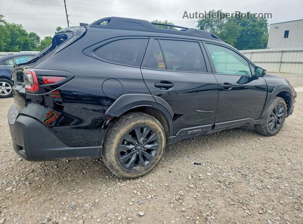 4S4BTALC1R3163064 2024 SUBARU OUTBACK Черный Задняя правая четверть