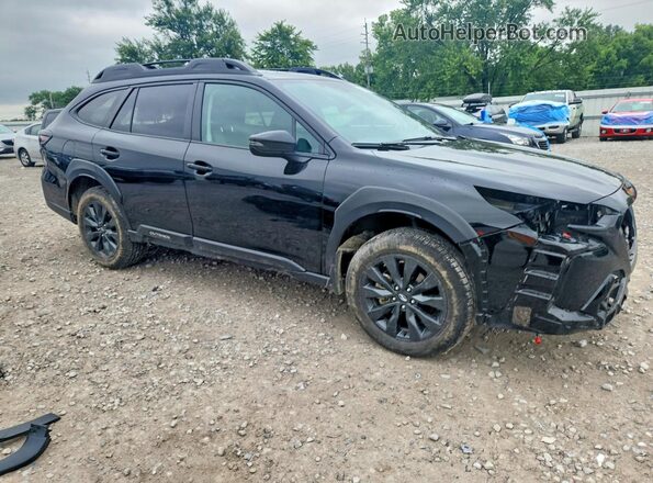 4S4BTALC1R3163064 2024 SUBARU OUTBACK Черный Передняя правая четверть