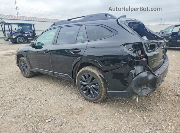 4S4BTALC1R3163064 2024 SUBARU OUTBACK Черный Задняя левая четверть