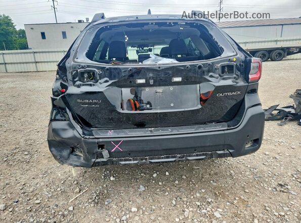 4S4BTALC1R3163064 2024 SUBARU OUTBACK Черный Вид сзади