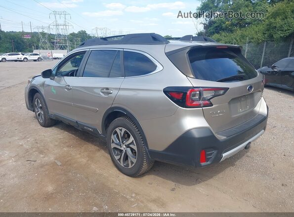 4S4BTALC2L3204275 2020 SUBARU OUTBACK Cream Հետևի ձախ