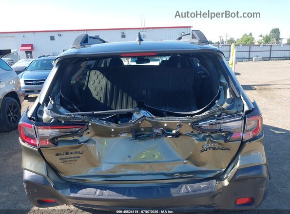4S4BTALC2S3274549 2025 SUBARU OUTBACK Green Front view