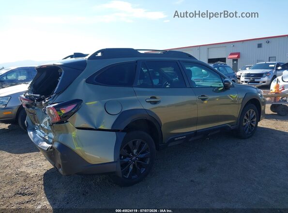 4S4BTALC2S3274549 2025 SUBARU OUTBACK Green Rear right