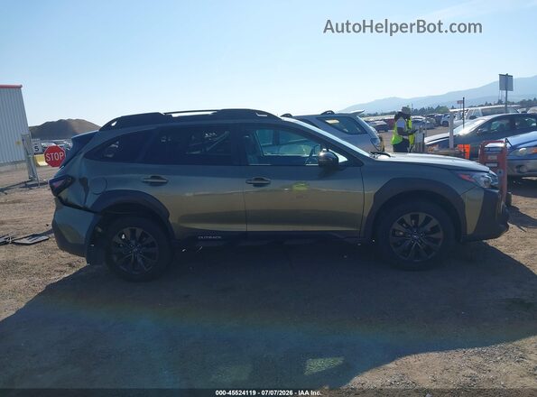 4S4BTALC2S3274549 2025 SUBARU OUTBACK Green Rear interior view