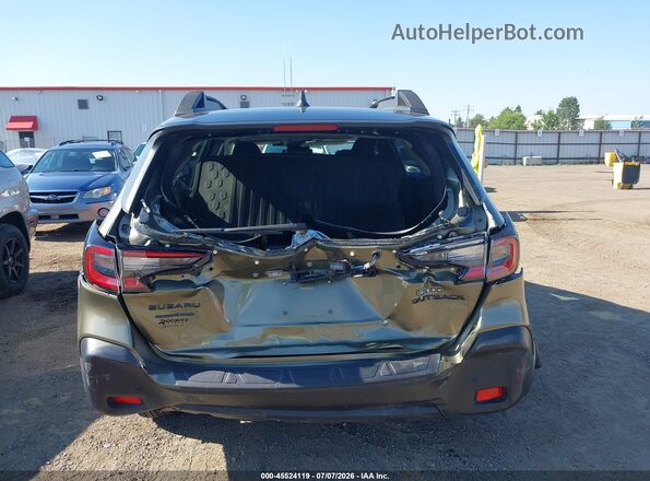 4S4BTALC2S3274549 2025 SUBARU OUTBACK Green 