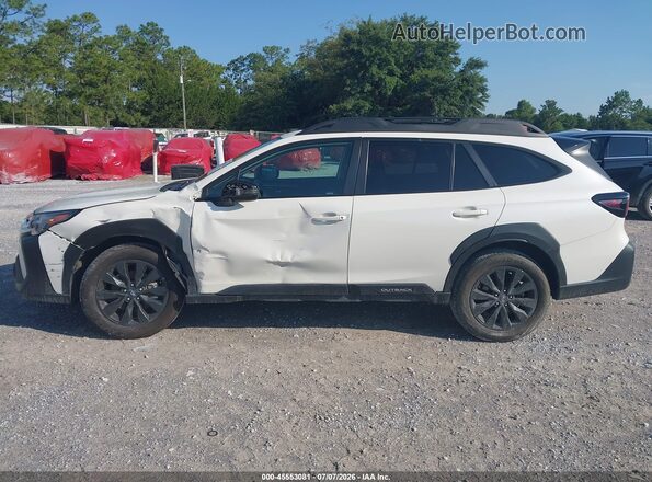 4S4BTALC3P3187346 2023 SUBARU OUTBACK White სალონის 360-გრადუსიანი ხედი