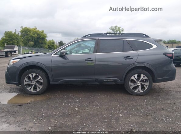 4S4BTALC5L3137669 2020 SUBARU OUTBACK Gray Widok wnętrza 360 stopni