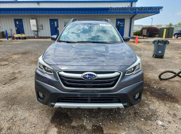 4S4BTALC5L3180750 2020 SUBARU OUTBACK Gray Front view