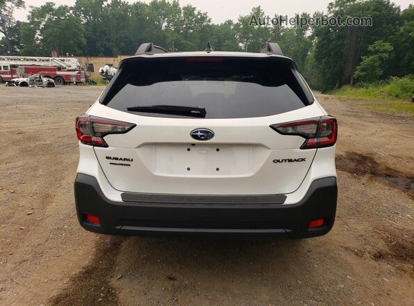 4S4BTALC5S3106551 2025 SUBARU OUTBACK White უკანა ხედი