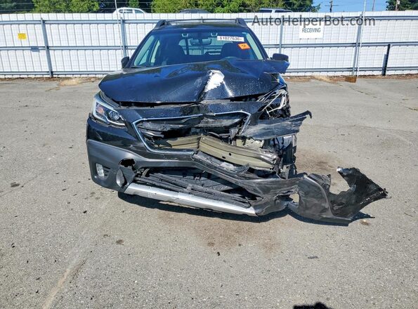 4S4BTALC6L3114675 2020 SUBARU OUTBACK Black Front view