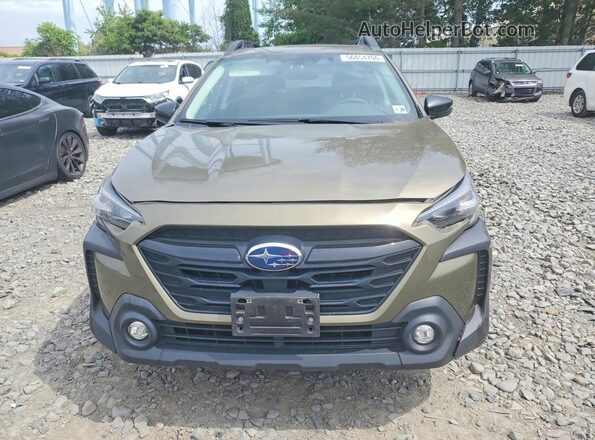 4S4BTALC6R3165229 2024 SUBARU OUTBACK Green წინა ხედი