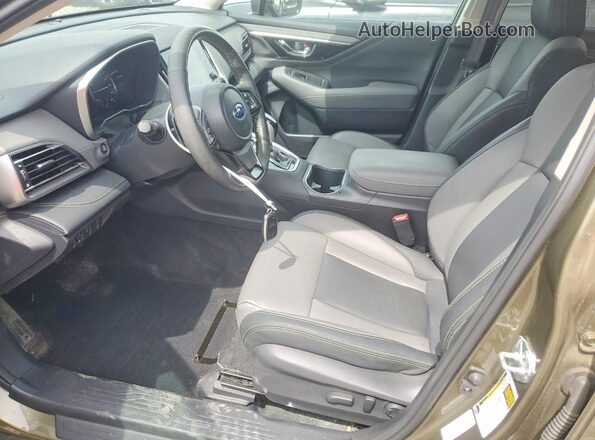 4S4BTALC6R3165229 2024 SUBARU OUTBACK Green წინა სალონის ხედი
