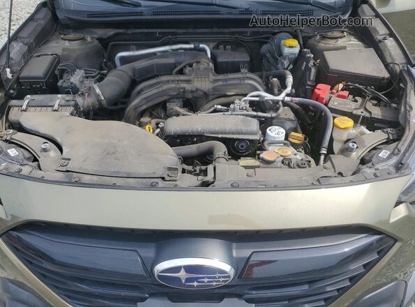4S4BTALC6R3165229 2024 SUBARU OUTBACK Green ძრავის განყოფილების ხედი