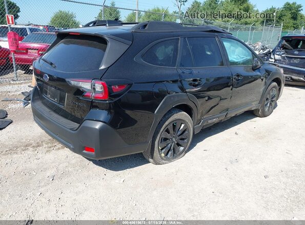 4S4BTALC7R3245574 2024 SUBARU OUTBACK Black Tył prawy