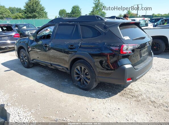 4S4BTALC7R3245574 2024 SUBARU OUTBACK Black Tył lewy
