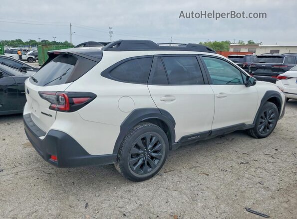 4S4BTALC8P3119544 2023 SUBARU OUTBACK White უკანა მარჯვენა