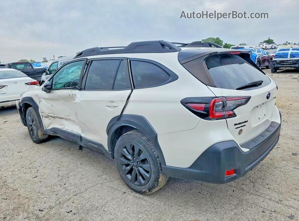 4S4BTALC8P3119544 2023 SUBARU OUTBACK White უკანა მარცხენა