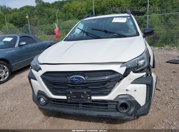 4S4BTALC8P3142404 2023 SUBARU OUTBACK White Вид задньої частини салону
