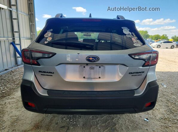 4S4BTALC8R3114265 2024 SUBARU OUTBACK Blue უკანა ხედი
