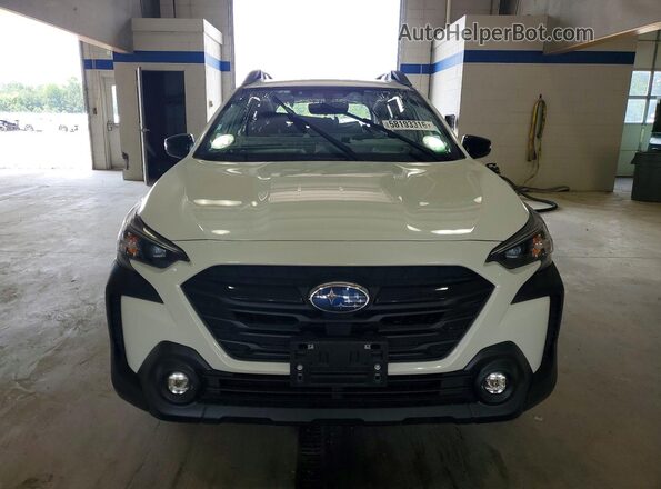 4S4BTALC8R3189869 2024 SUBARU OUTBACK White Front view