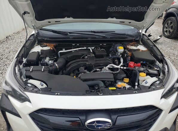4S4BTALC8R3250895 2024 SUBARU OUTBACK White Vista del compartimento del motor