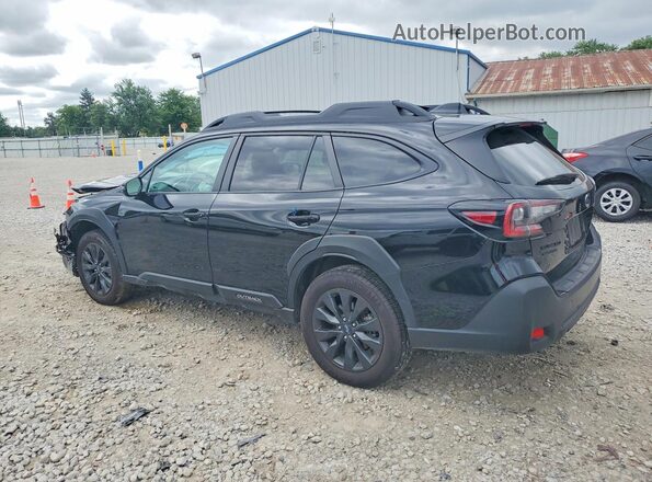 4S4BTALC8S3143383 2025 SUBARU OUTBACK Black Trasero izquierdo