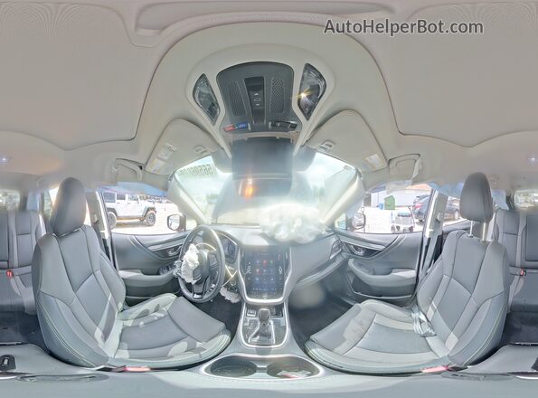 4S4BTALC8S3143383 2025 SUBARU OUTBACK Black Vista interior de 360 grados