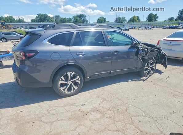 4S4BTALC9L3228055 2020 SUBARU OUTBACK Серый Задняя правая четверть