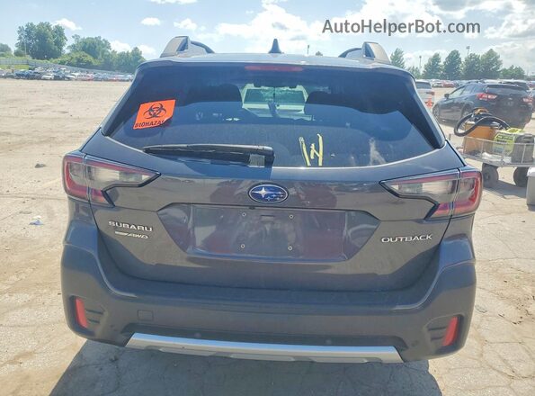 4S4BTALC9L3228055 2020 SUBARU OUTBACK Серый Вид сзади