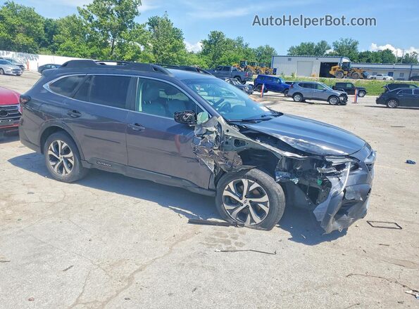 4S4BTALC9L3228055 2020 SUBARU OUTBACK Серый Передняя правая четверть