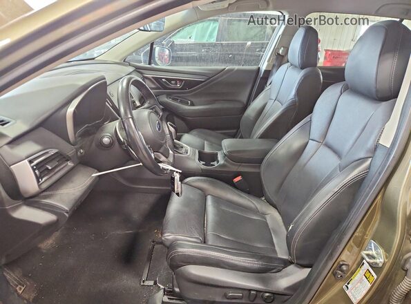 4S4BTALCXL3244023 2020 SUBARU OUTBACK Зеленый Вид салона спереди
