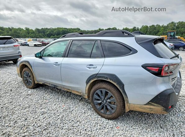 4S4BTALCXS3157804 2025 SUBARU OUTBACK Silver Задня ліва чверть