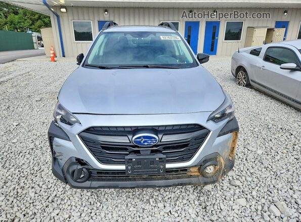 4S4BTALCXS3157804 2025 SUBARU OUTBACK Silver Вид спереду