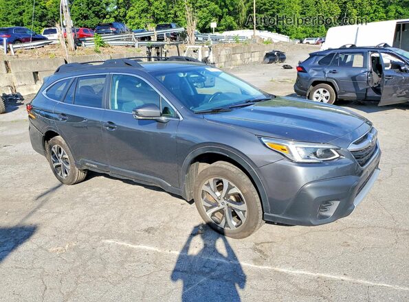 4S4BTAMC3M3165454 2021 SUBARU OUTBACK Gray Przód prawy