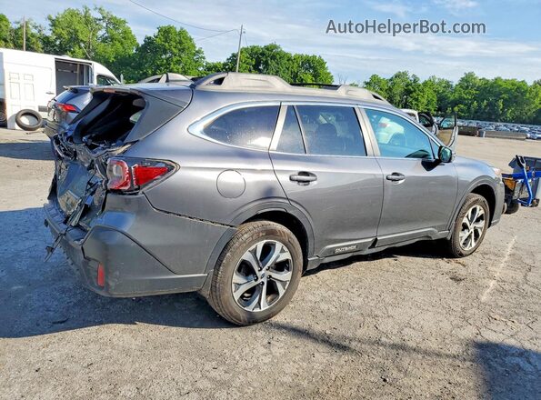 4S4BTAMC3M3165454 2021 SUBARU OUTBACK Gray Tył prawy