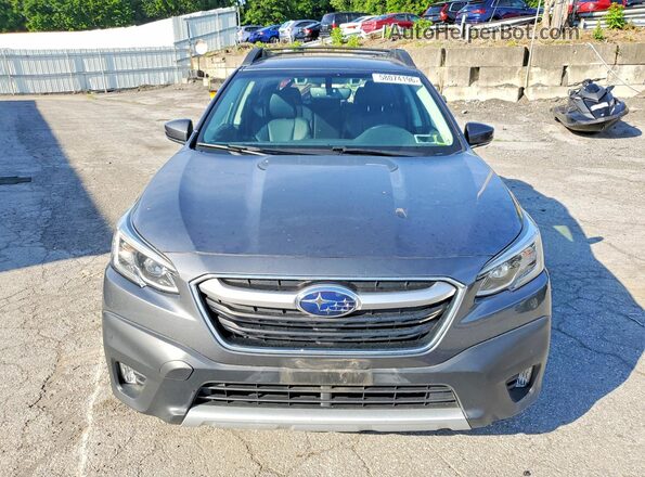 4S4BTAMC3M3165454 2021 SUBARU OUTBACK Gray Widok z przodu
