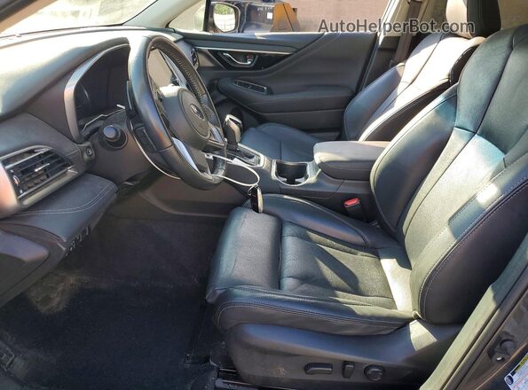 4S4BTAMC3M3165454 2021 SUBARU OUTBACK Gray Widok wnętrza z przodu
