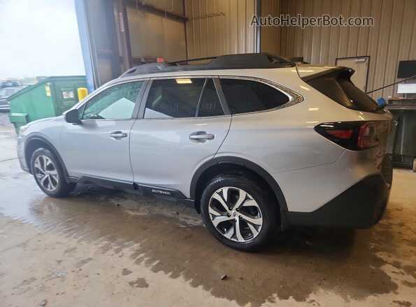 4S4BTAMC3M3195084 2021 SUBARU OUTBACK Silver Tył lewy