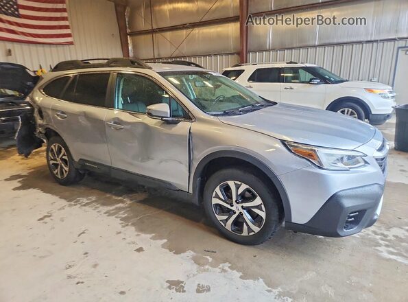 4S4BTAMC3M3195084 2021 SUBARU OUTBACK Silver Przód prawy