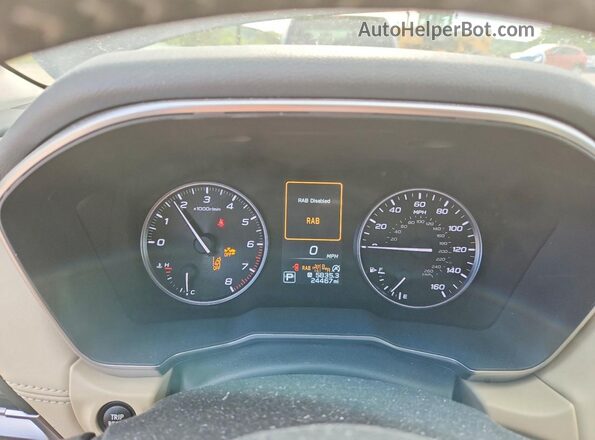 4S4BTAMC3P3183845 2023 SUBARU OUTBACK Black Vista del cuadro de instrumentos