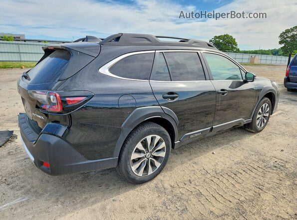 4S4BTAMC3P3183845 2023 SUBARU OUTBACK Black Trasero derecho