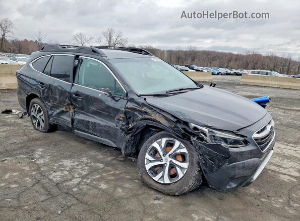 4S4BTAMC4N3250417 2022 SUBARU OUTBACK Charcoal Front right