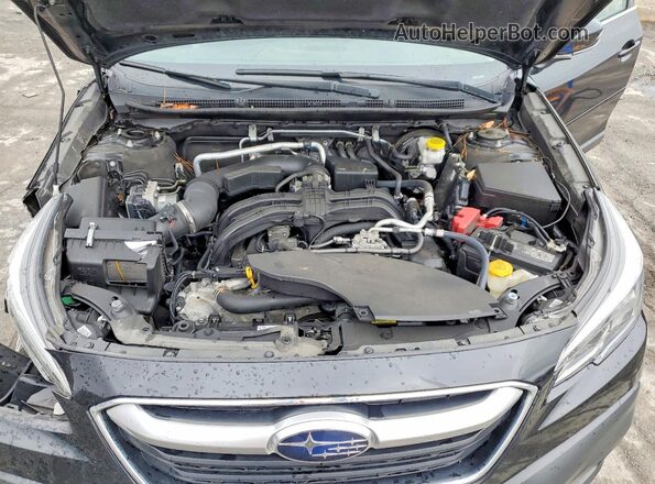 4S4BTAMC4N3250417 2022 SUBARU OUTBACK Charcoal Engine compartment view