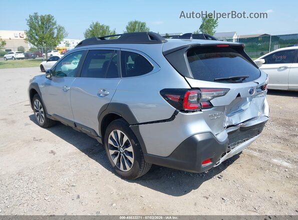 4S4BTAMCXR3142793 2024 SUBARU OUTBACK Серебряный Задняя левая четверть