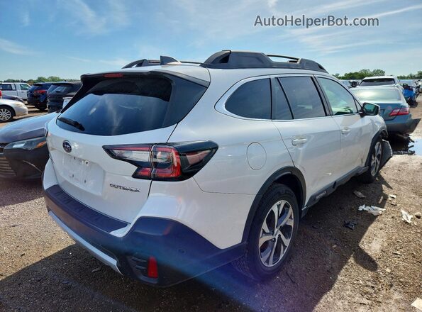 4S4BTANC0L3154361 2020 SUBARU OUTBACK White უკანა მარჯვენა